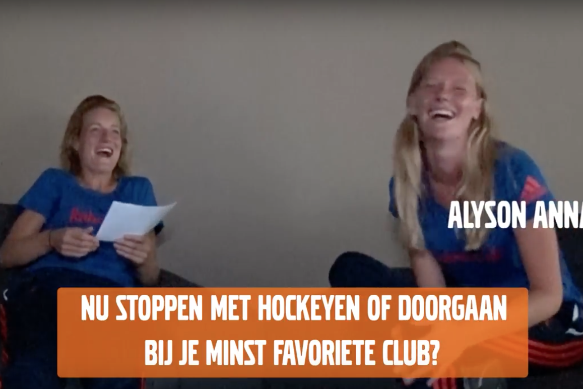 Oranjehockey Dilemma S Caia Van Maasakker En Carlien Dirkse Van Den