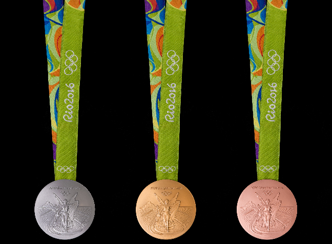 Zilver Goud Brons - Rio 2016