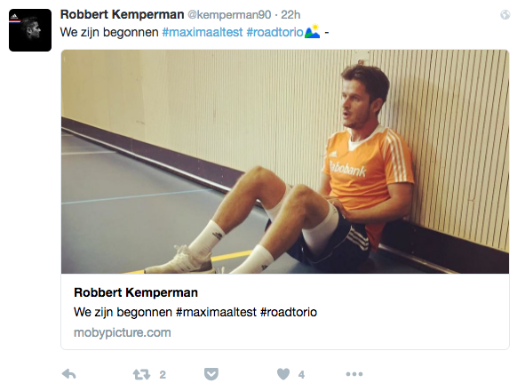 Robbert Kemperman | 9 juni 2016 | Eerste training