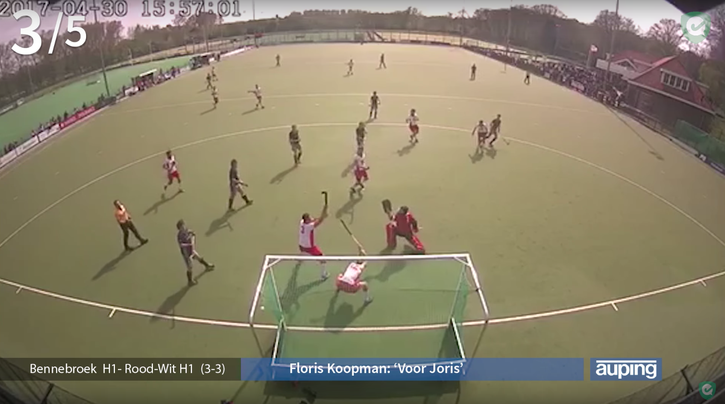 Floris Koopman (Bennebroek H1) wint Auping Doelpunt van de Week - Hockey.nl