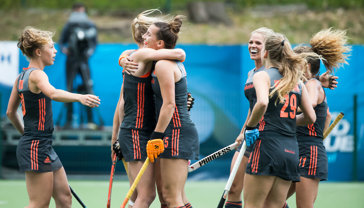 Oranje duwde en duwde, tot de Chinese Muur eindelijk viel Hockey.nl