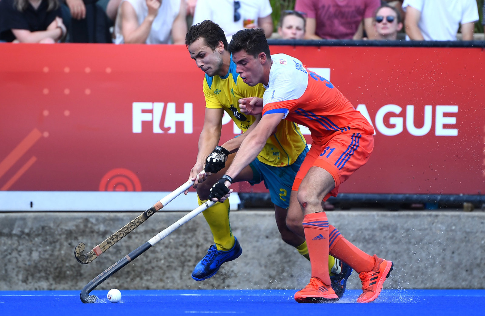 Australia v Netherlands Men's FIH Field Hockey Pro League Hockey.nl