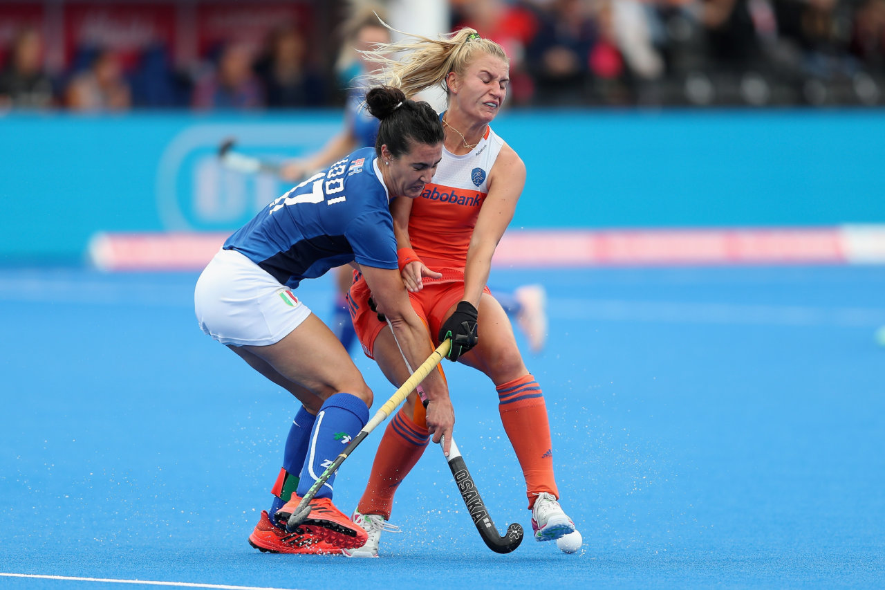 Netherlands v Italy FIH Womens Hockey World Cup Hockey.nl