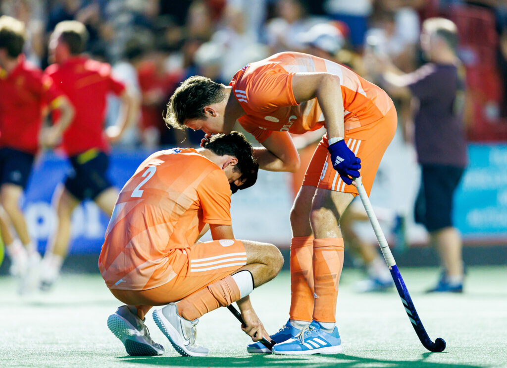 The Dutch juniors lost to Spain in the European Championship final with a score of 1-3.